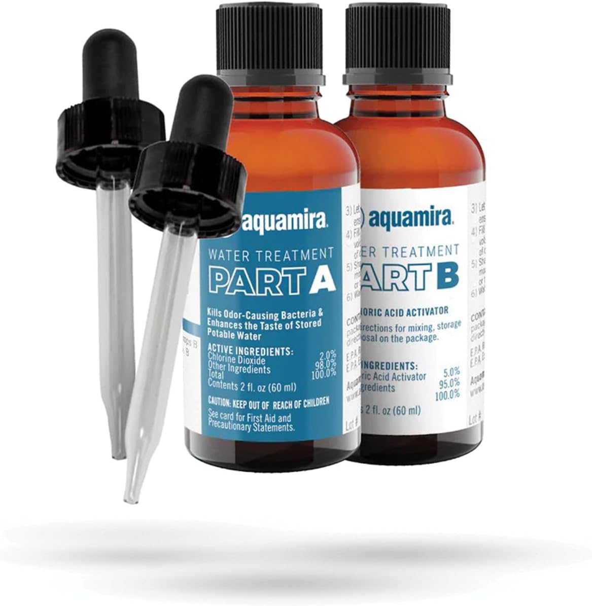 AQUAM Water Treatment 2 OZ W/DRPRS