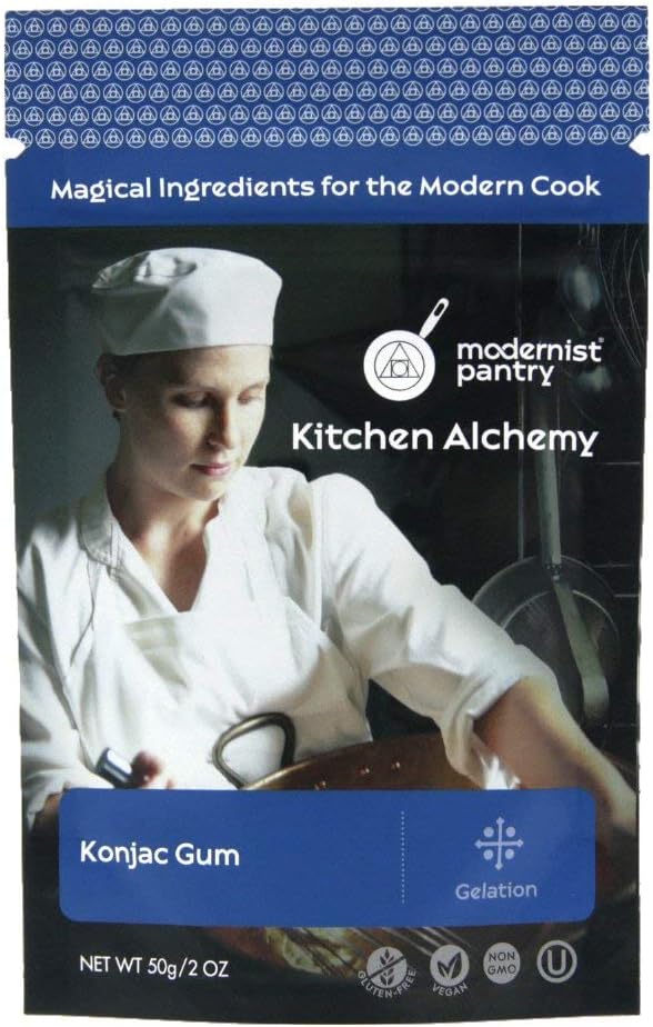 Pure Konjac Gum [Glucomannan Powder] ⊘ Non-GMO Gluten-Free Vegan OU Kosher Certified - 50g/2oz