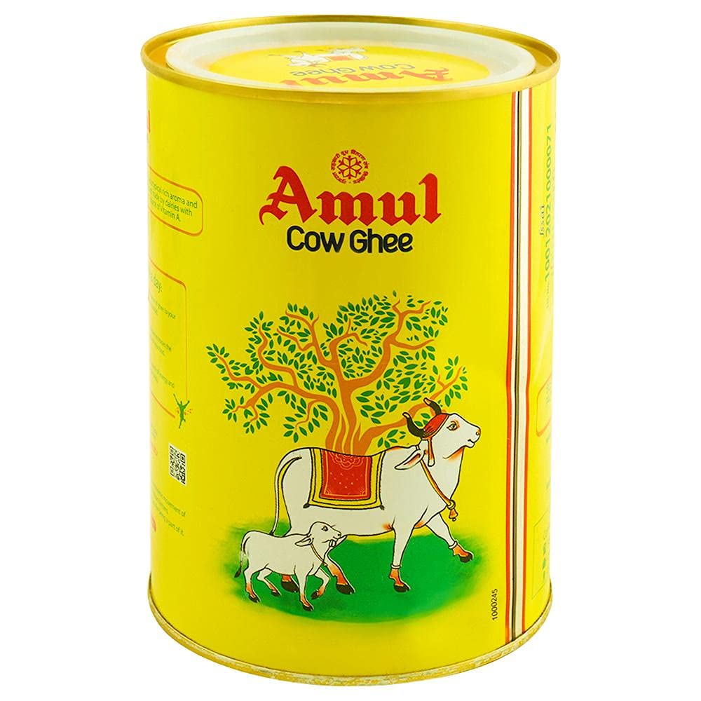 Amul Cow Ghee, 1Ltr (Tin)