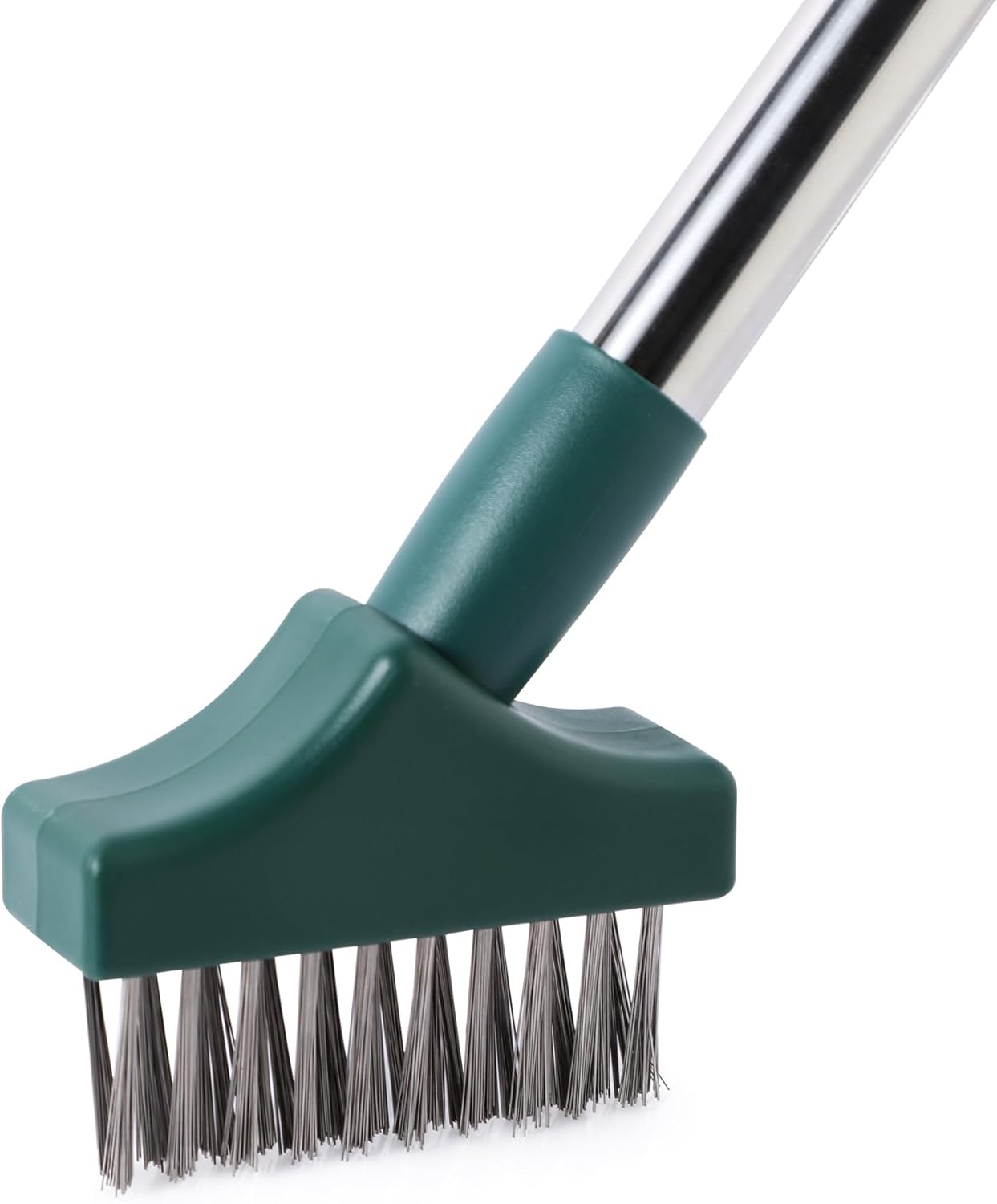 Yocada Moss Remover - Crevice Cleaning Tool, Moss Brush, Wire Metal Brush, Deck Cleaner, Crack & Patio Remover for Pavement, Sidewalk, Patio Stone, Driveway, Deck - 59.8'
