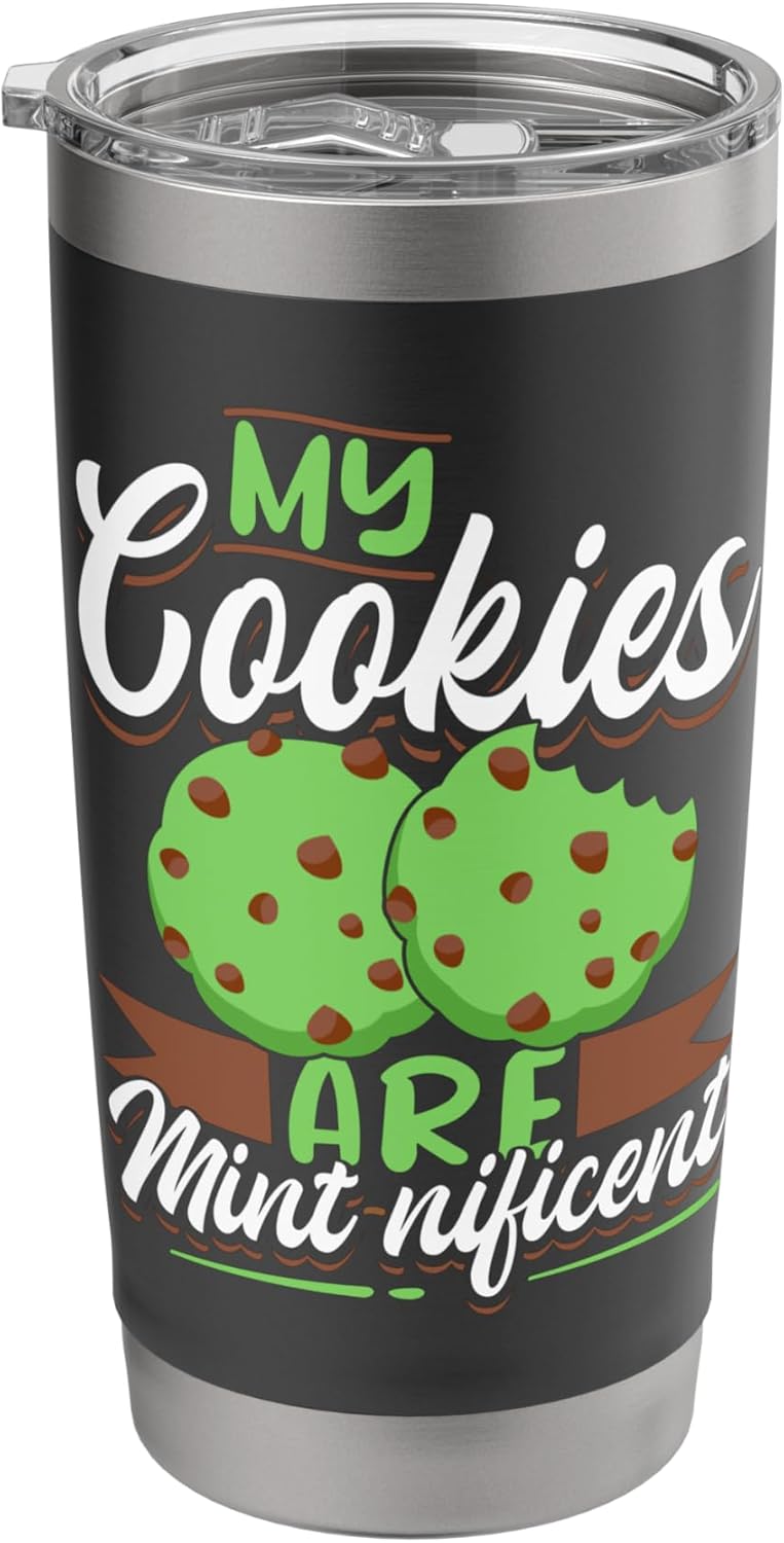 Scout My Cookies Are Mint- Nificent Stainless Steel Insulated Tumbler