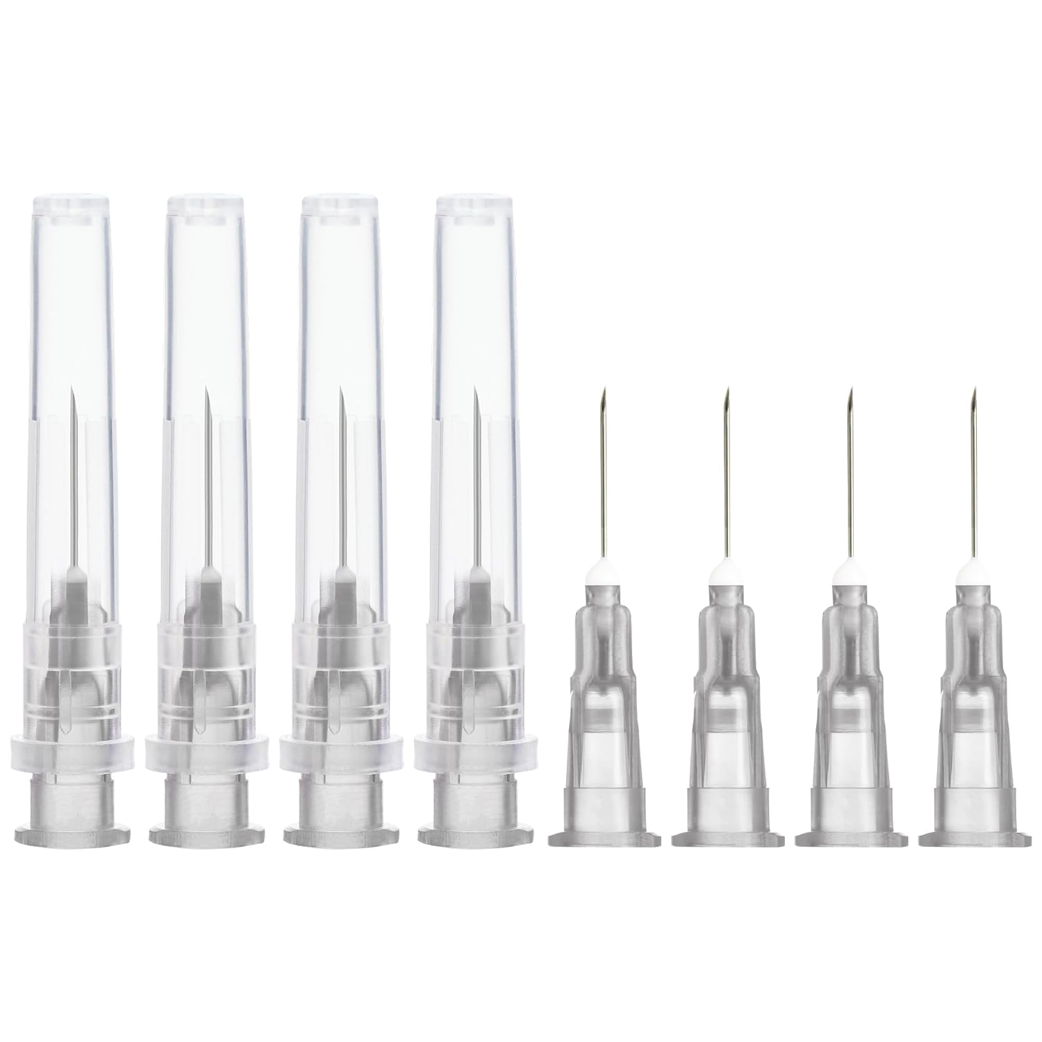 Searvgrh 100 Pack 27 G 13mm Needle, Luer Lock Industrial Dispensing Accessories,Scientific Measuring, Refilling Inks, Individual Package