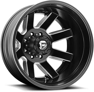 FUEL Maverick NBD-Matte BLK MIL Wheel with Painted (20 x 8.25 inches /8 x 170 mm, -201 mm Offset)