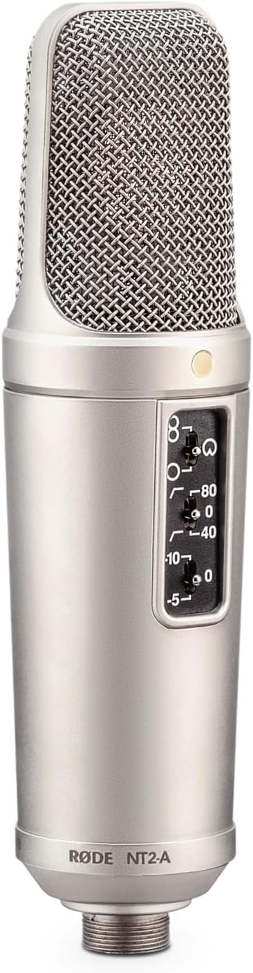 Rode NT2-A Studio Solution Microphone, Silver, Wired, Singing