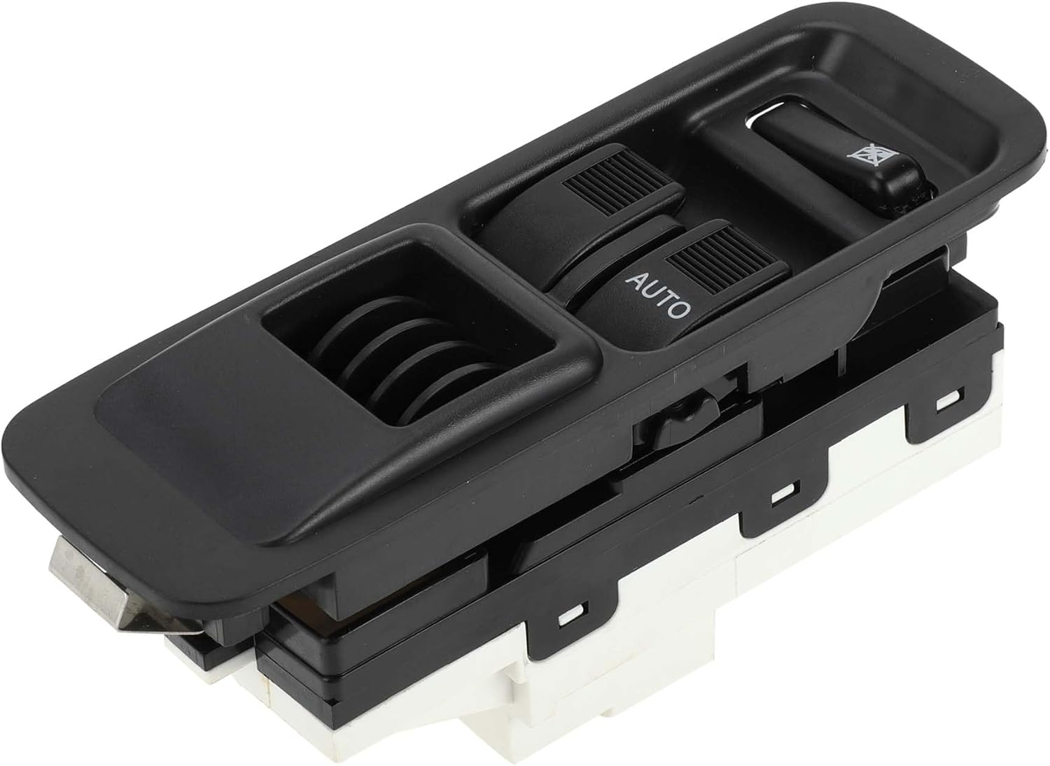 X AUTOHAUX Front Right Driver Side Power Window Switch Window Control Switch for Daihatsu Sirion 1998-2001 Black
