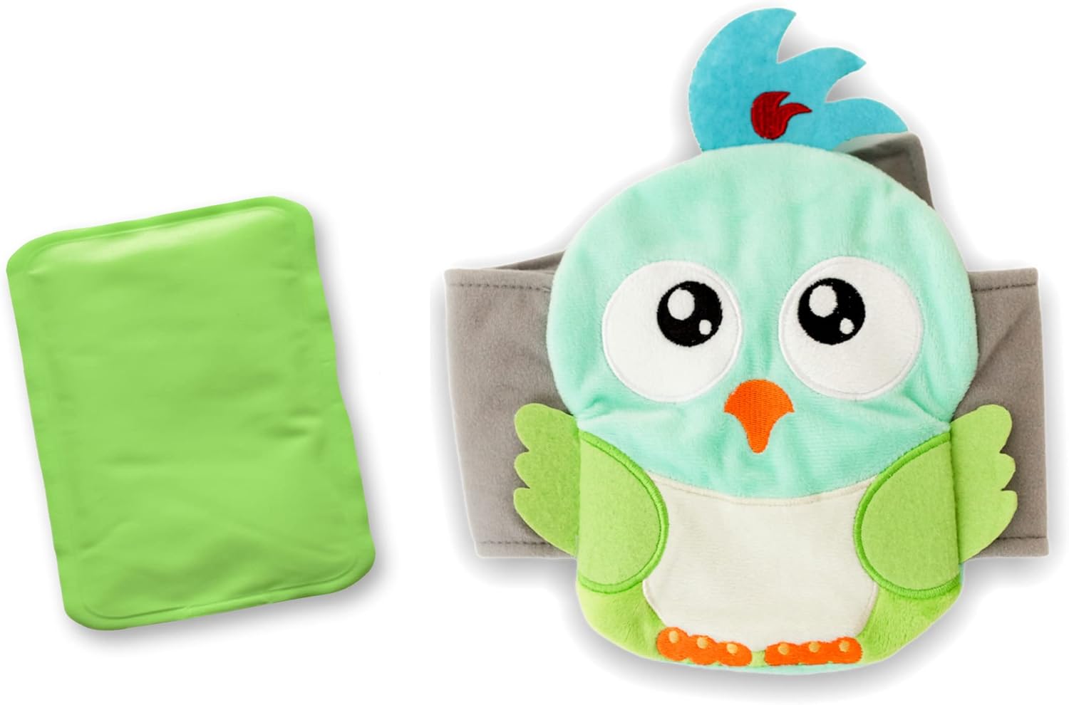 Baby Colic, Gas and Upset Stomach Relief – Belly Hugger – A Soothing Warmth Combined with Gentle Compression (a Happy Parrot)