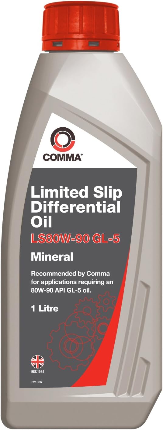 Comma LS80W901L LS80W-90 1L Limited Slip Gear Oil