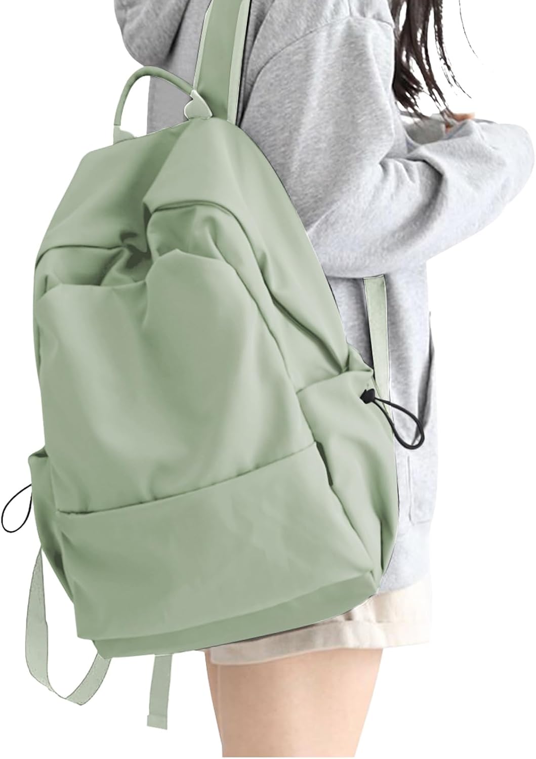 HYC00 School Backpack Womens, Causal Travel School Bags 14 Inch Laptop Backpack for Teenage Girls Lightweight Rucksack Water Resistant Bookbag College Boys Men Work Daypack