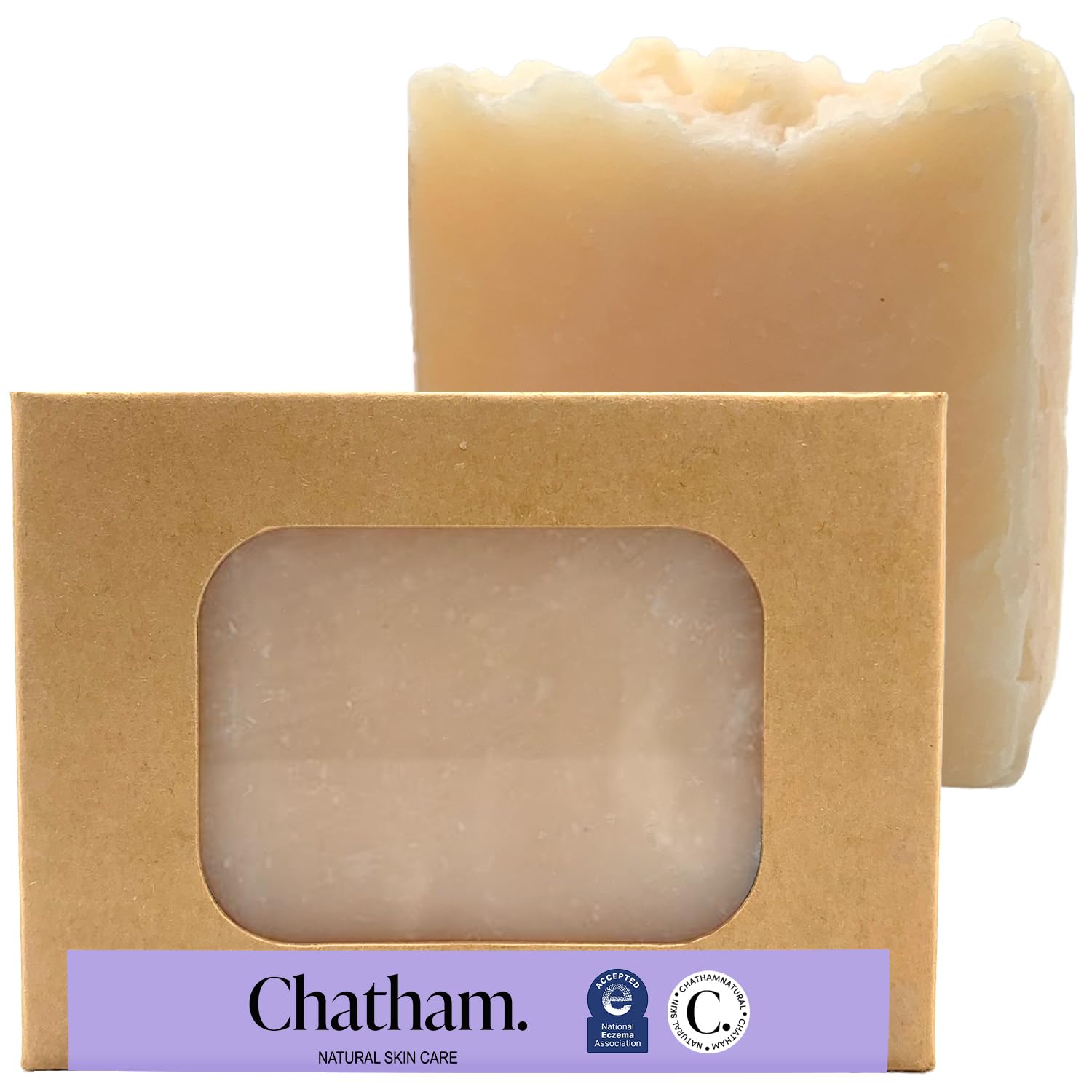Chatham Natural Skin Care Eczema Relief Oatmeal Soap, oatmeal bath, treatment for eczema rosacea, psoriasis