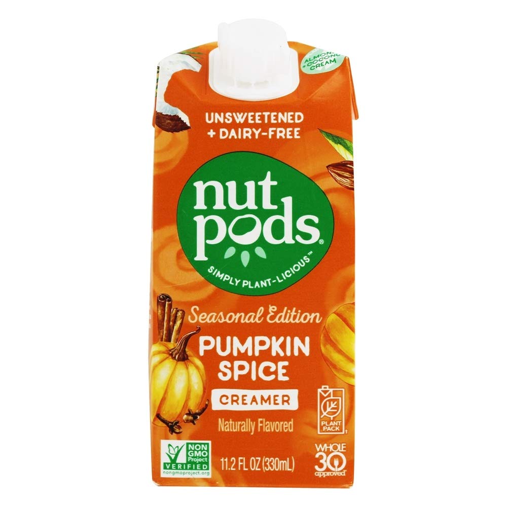 Nutpods, Dairy Free Pumpkin Spice Creamer, 11.2 Fl Oz