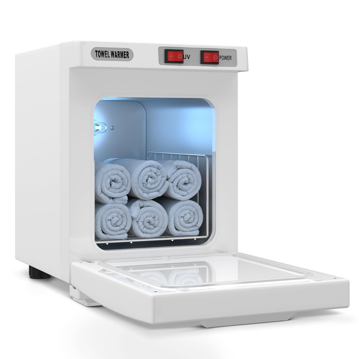 Hot Towel Warmer, 5L Towel Warmer Cabinet, White