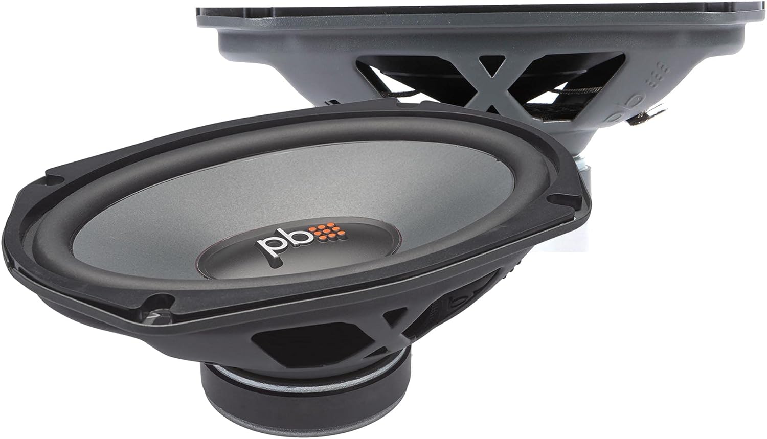 PowerBass OE-690D - 6"x9" 3-Way Speakers 100Wrms / 300Wmax (2-Ohm) - Pair