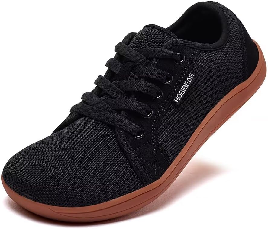 HOBIBEAR Unisex Wide Barefoot Shoes for Men Women Outdoor Trail Running Minimalist Walking Shoes Lightweight and Breathable