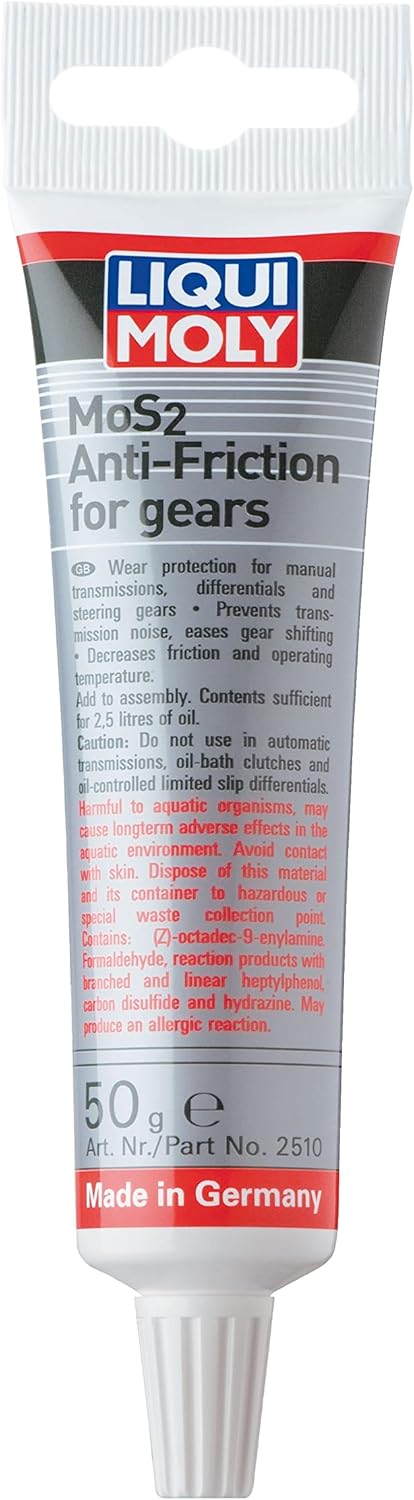 WOL 2510 MOS2 Anti Friction Gear Oil Additive 50g Transmission Oil Additive Treatment