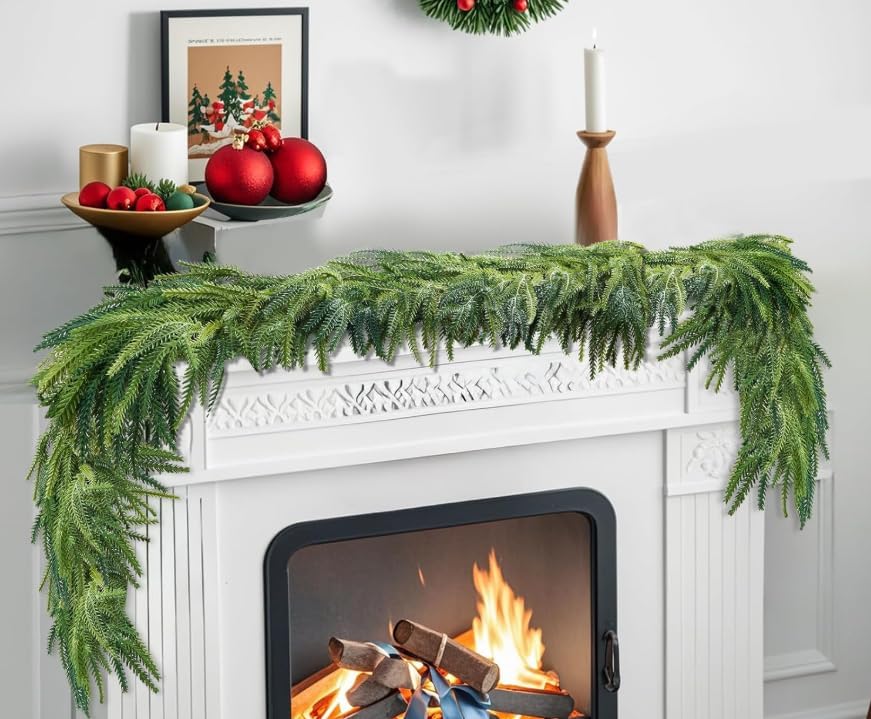 2Pack 5.5FT Christmas Garland