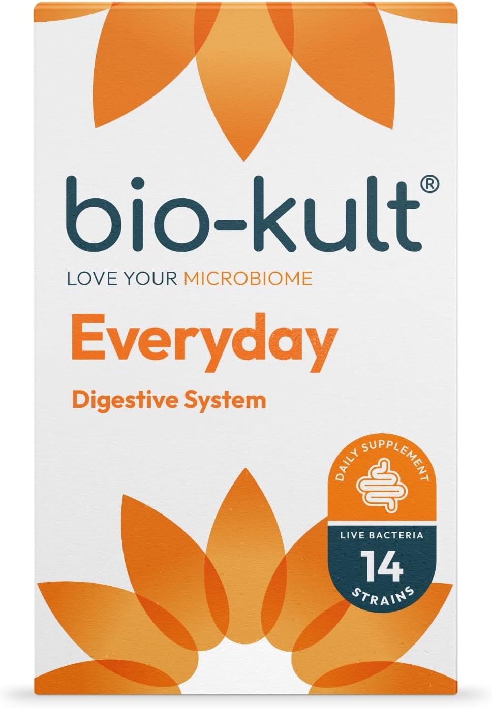 Bio-Kult Everyday Multi-Strain Formulation Probiotics for Digestive System, 120 Capsules (Pack of 1)