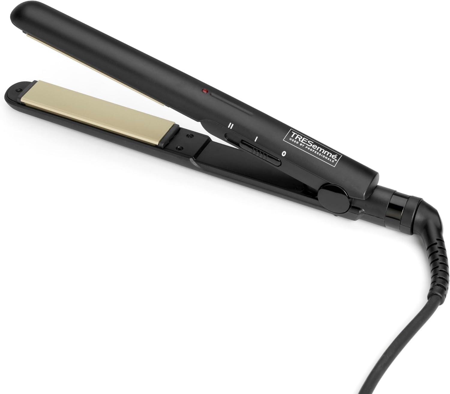 TRESemme Ceramic Straightener, Up to 230°C, Smooth Ceramic Plates, Worldwide use, Black