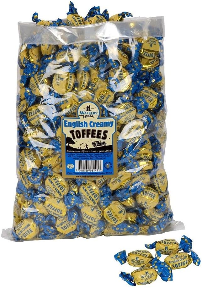 Walkers English Creamy Toffee - 500gms