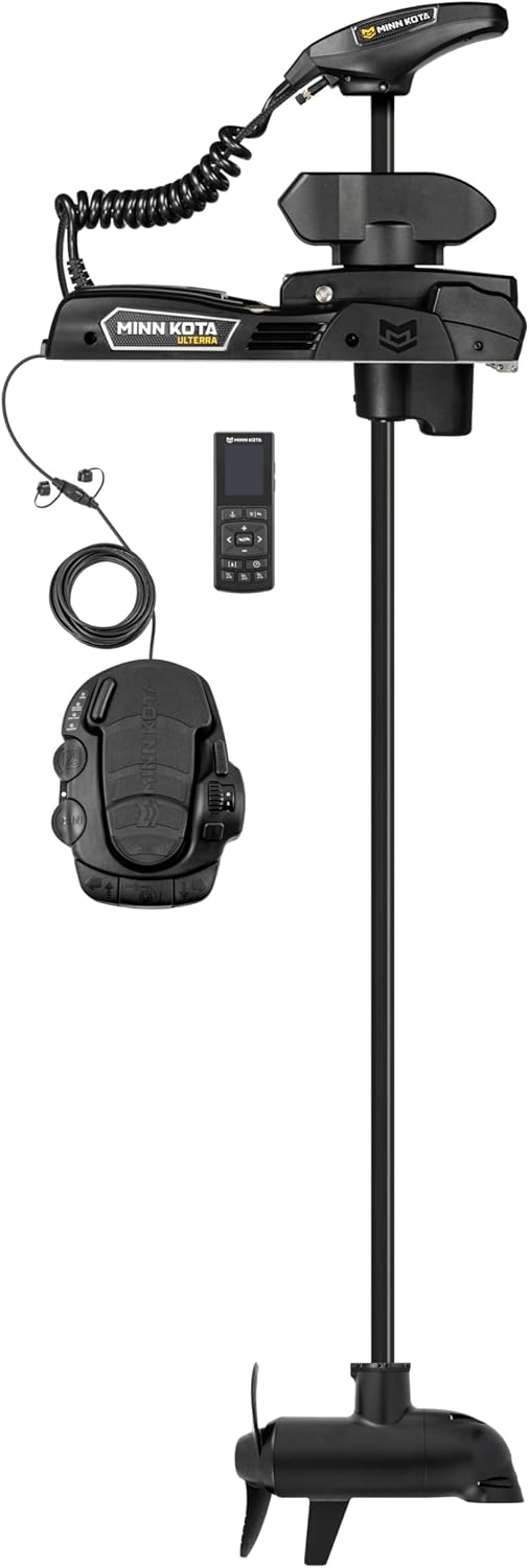 Minn Kota 1358542 Ulterra Quest 90/115 lb. Thrust, 72" Shaft, Dual Spectrum Chirp Sonar, Wireless Remote