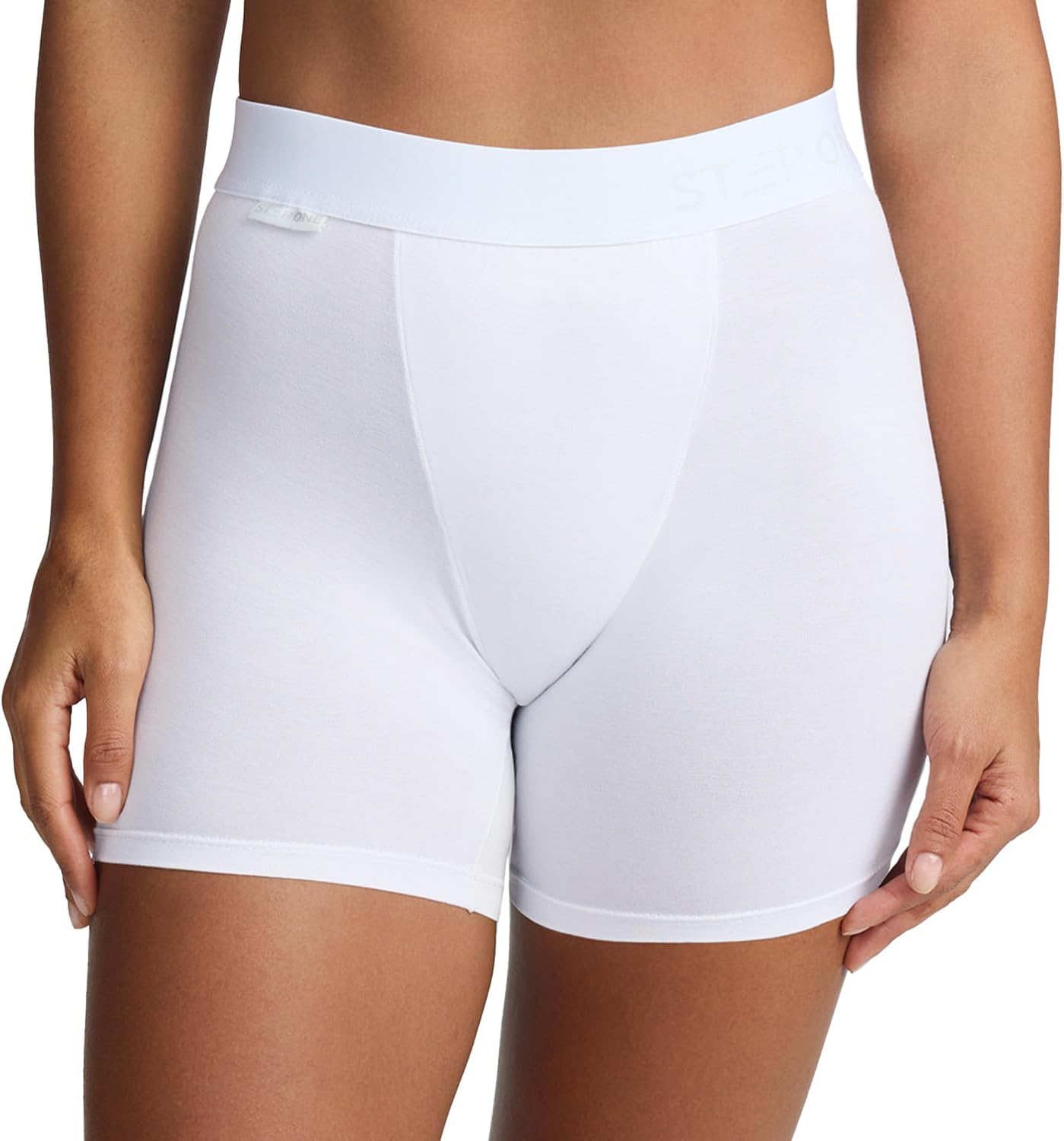 STEP ONE Womens Boxers Underwear, 1 Pair, Moisture-Wicking Boxer and Chafe-Reducing Underwear