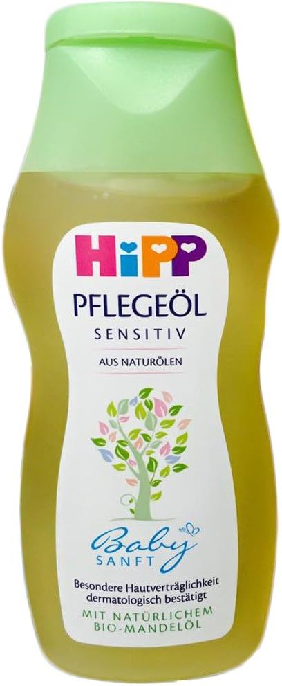 HiPP Care Oil with nourishing organic almond oil, 200 ml
