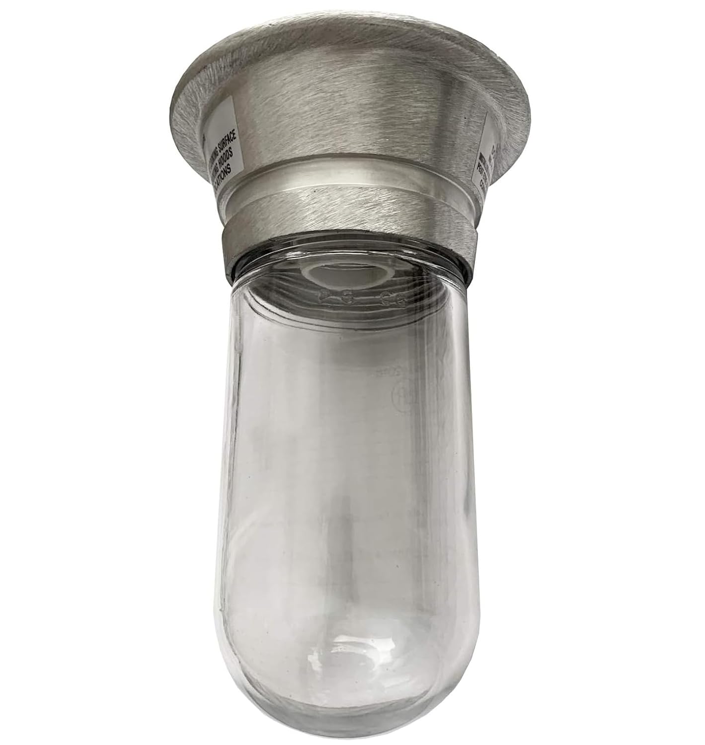 OCS Parts Commercial Kitchen Canopy Hood and Walk-in Refrigeration Lighting | Light Fixture, Globe, LED Light Bulb, and Wire Guard (Light Fixture)