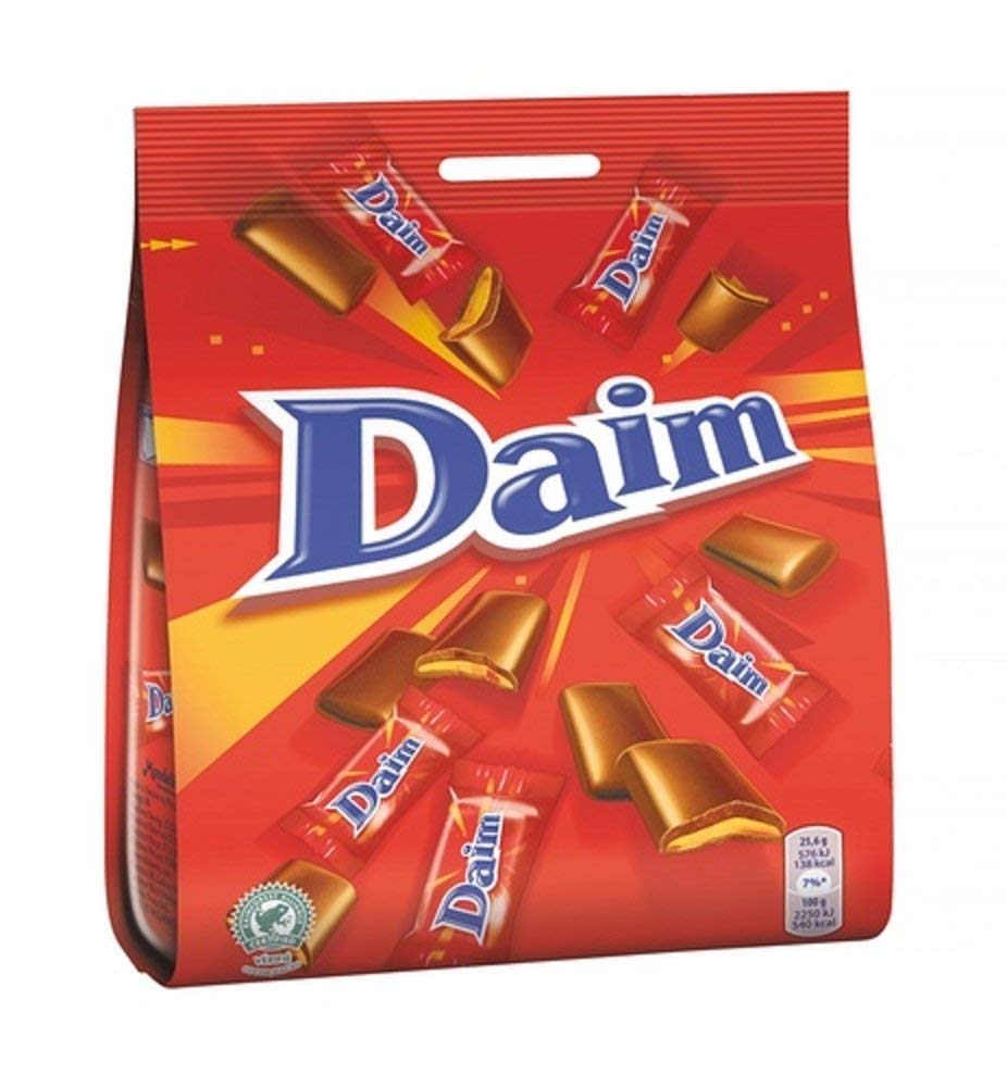 Daim Minis, 6 Packages With Each 200 Grams, Total 1200 Grams