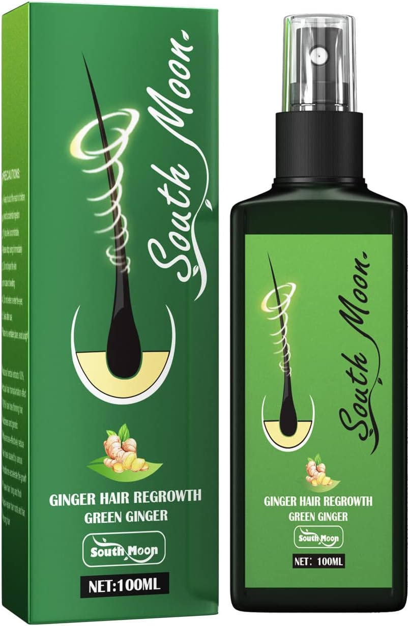 GrowthPlus Nourishing Ginger Spray,Hair Growth Serum Spray Hair Lotion,Regrowth Nourishing Ginger Spray,Anti Hair Loss,Hair Regrowth Treatment for Men & Women,Fast Hair Growth,Hair Loss Treatment