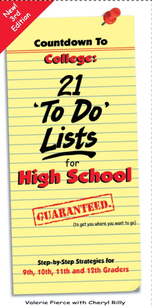 Countdown to College: 21 ‘To Do’ Lists for High School