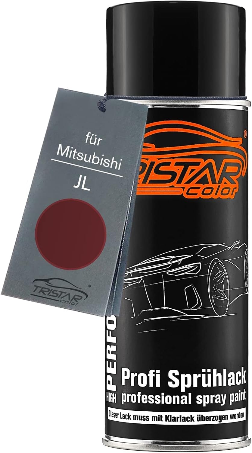 TRISTARcolor Car paint Spray can for Mitsubishi JL Terro Rossa Metallic Base coat spray can 400ml
