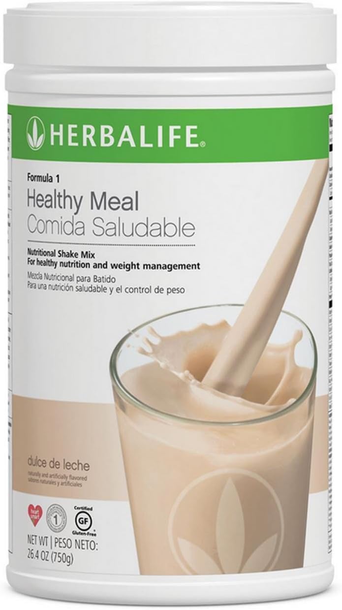 Herbalife Formula 1 Healthy Meal Nutritional Shake Mix (10 Flavor) (Dulce de Leche)