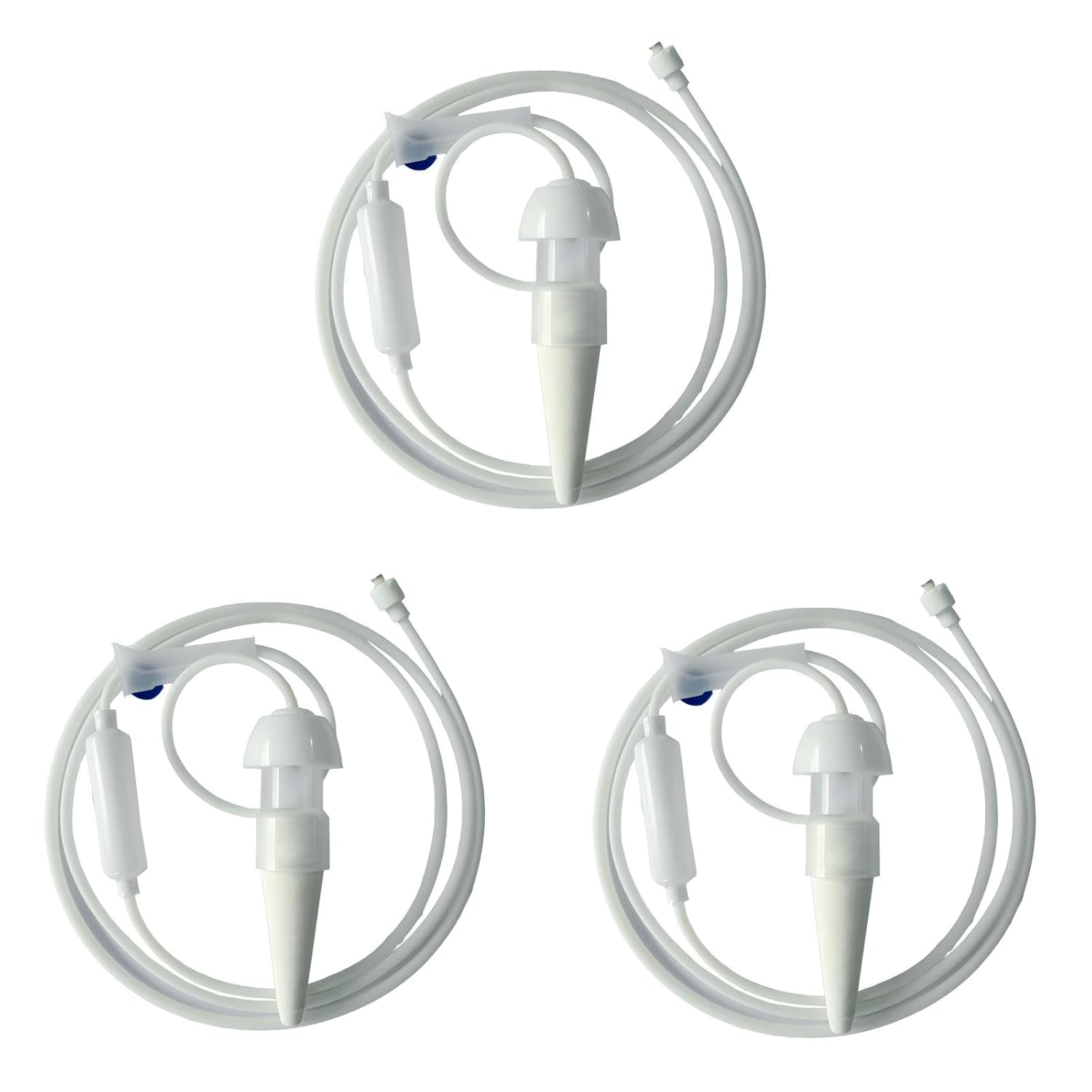 New Upgraded Plant Watering Stakes, Self Watering Stakes with Valve Switch Control, Self Watering Planter Insert for Pots, Automatic Plant Waterer for Vacation/Indoor & Outdoor Use (3)