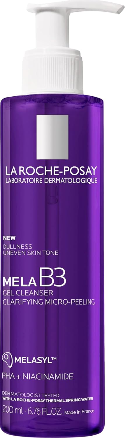 La Roche-Posay Mela B3 Anti Aging Face Wash, Dark Spot Corrector 6.76oz