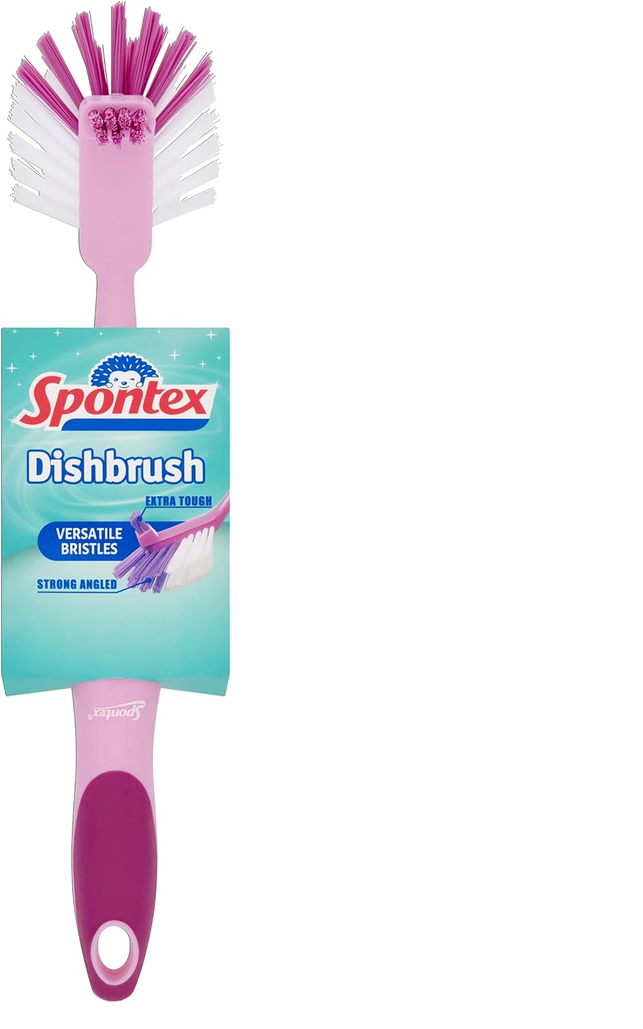 Spontex Dish Brush, Pink