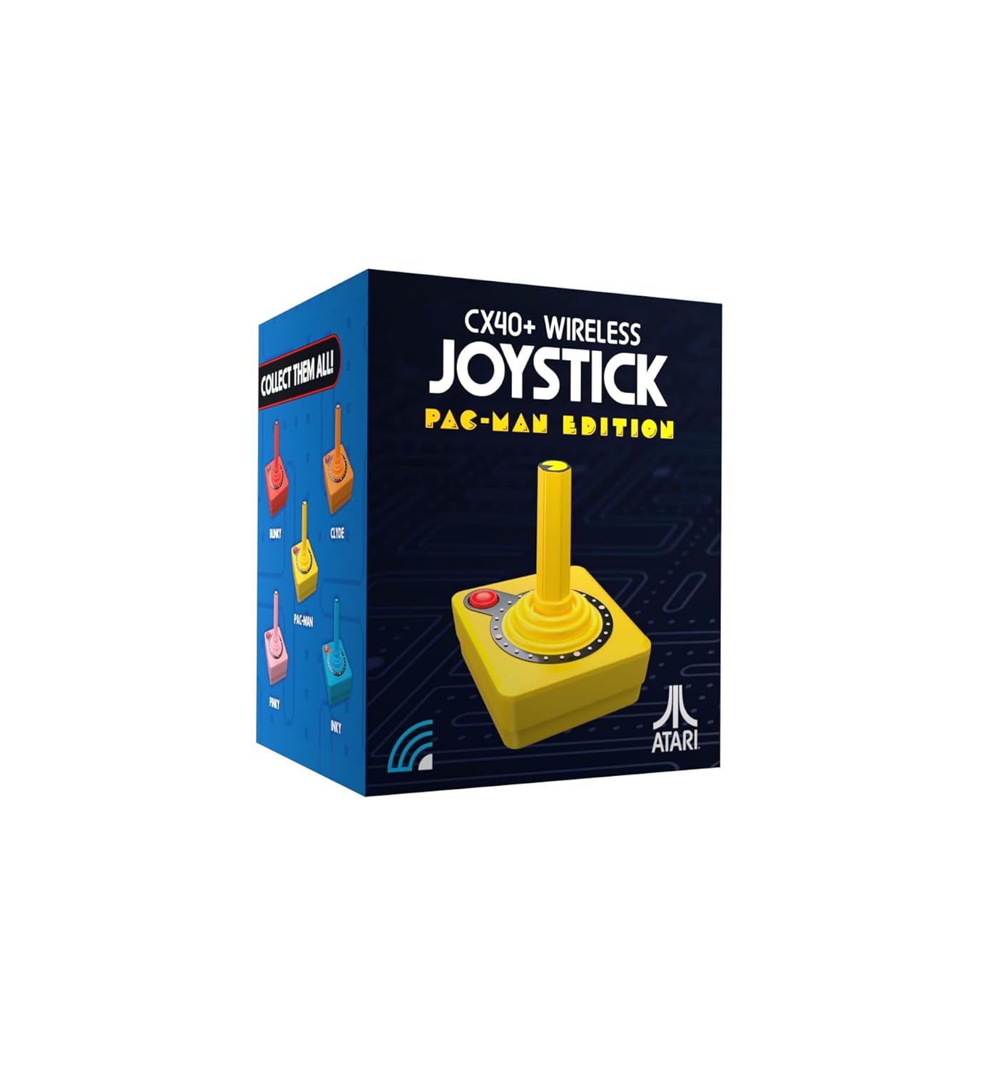 CX40+ Wireless Joystick: PAC-MAN Edition (Yellow)