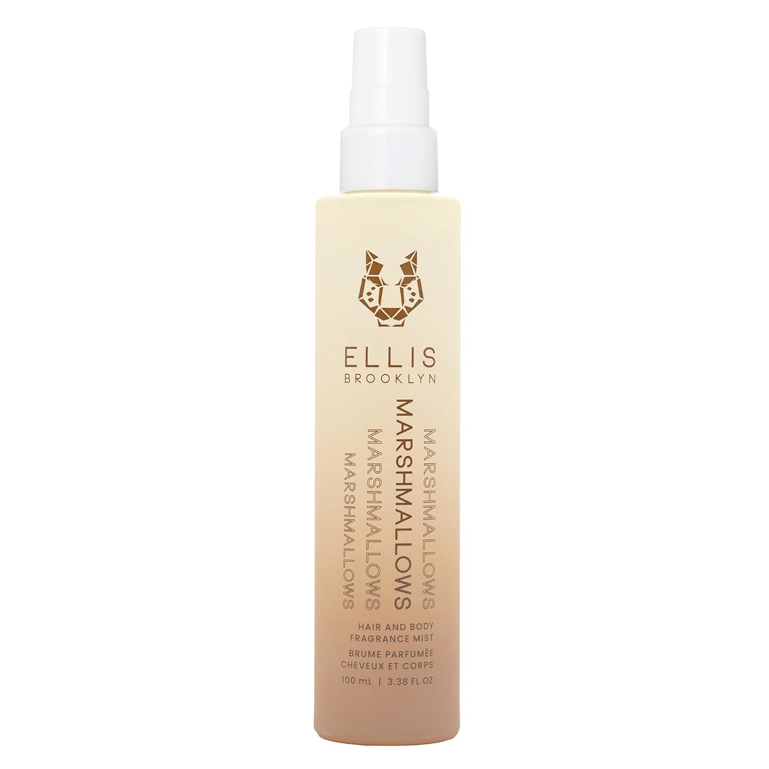 Ellis Brooklyn MARSHMALLOWS Fragrance Mist - Gourmand Perfume Mist with Marshmallow, Caramel Accord, & Milky Musks, Vegan Perfume, Made In The USA, 100ml 3.38 Fl Oz