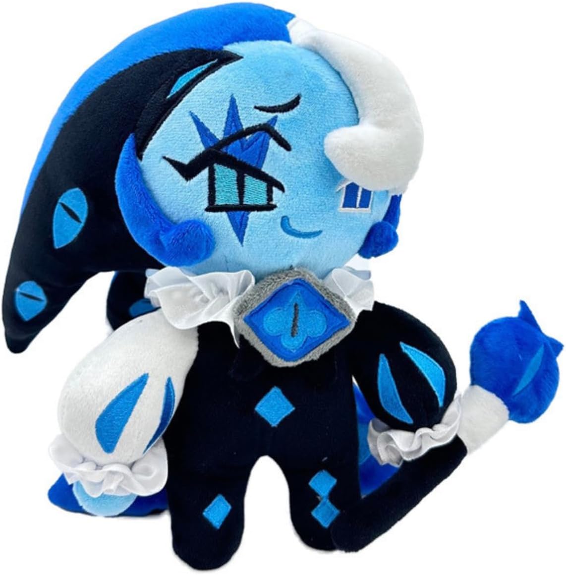 Super JAKES Shadow Milk Cookie Plush, Cookie Run Kingdom Plushies Pillow for Game Fans,Stuffed Figure Doll Birthday for Boys Girls (Shadow)