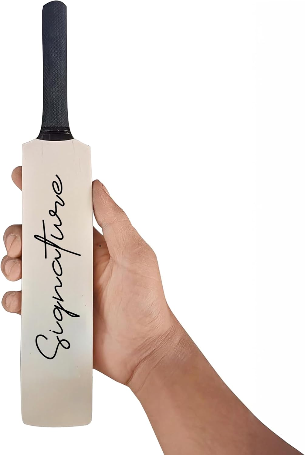 Cricket Miniature Cricket Bat For Signing & Gifting | Wood Construction With Accurate Details | Authentic Grip | Total Length 15" | Small Cricket Bat | Cricket Gifts