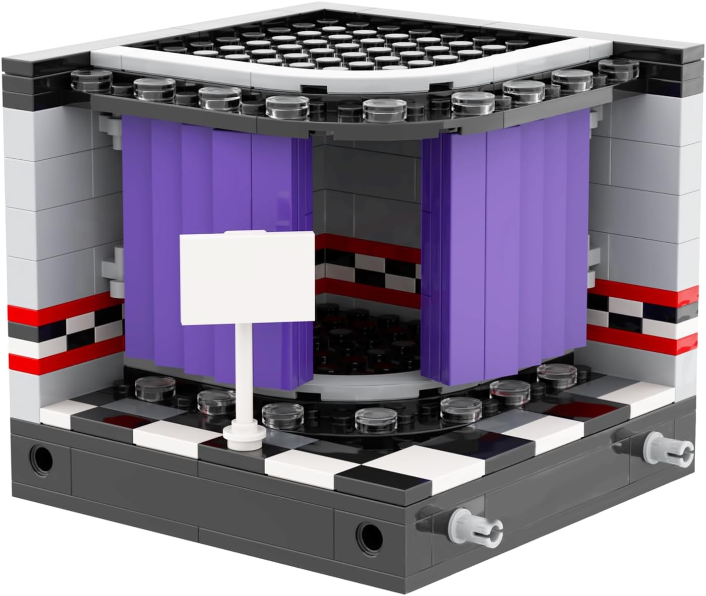 Five Nights Stage Building Blocks Toys,Classic Horror Game Building Set,Halloween Birthday Gifts for Boys and Girls(231pcs)