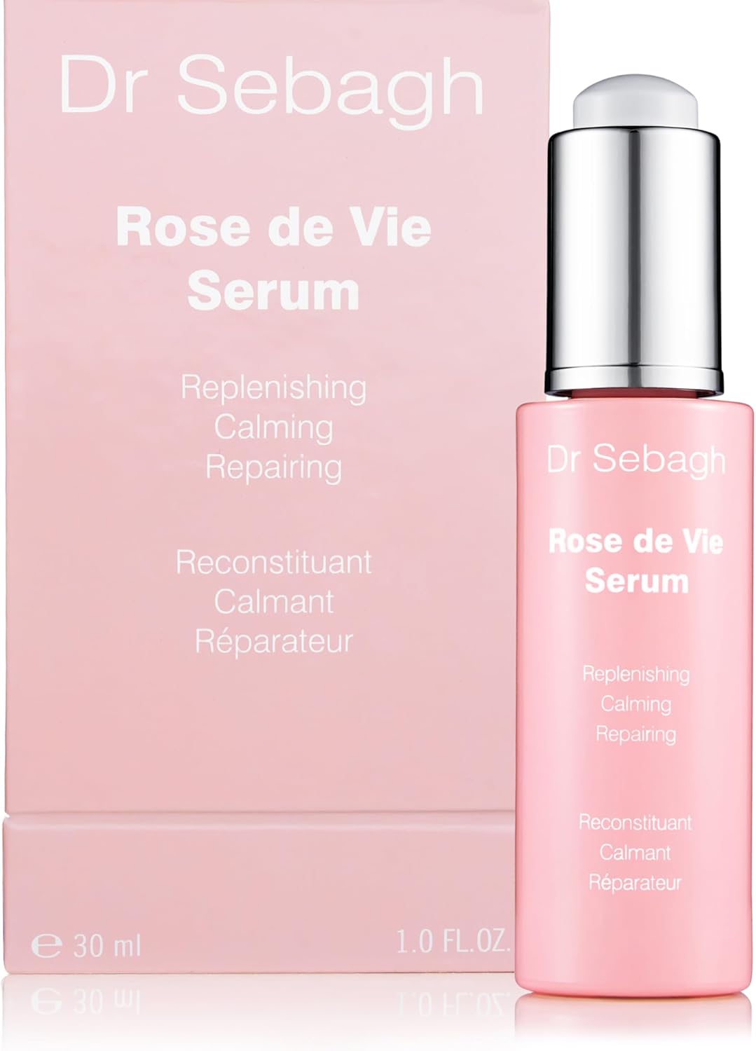 Dr Sebagh Rose de Vie Serum - 30 ml | Award-Winning Nourishing Anti-Aging Formula | Suitable for Dry, Mature, or Sensitive Skin | Designed to Soothe Redness & Irritation | Regenerating & Invigorating