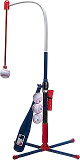 Franklin Sports Grow-with-Me Kids Baseball Batting Tee + Stand Set for Youth + Toddlers - Youth Baseball, Softball + Teeball Hitting Tee Set for Boys + Girls