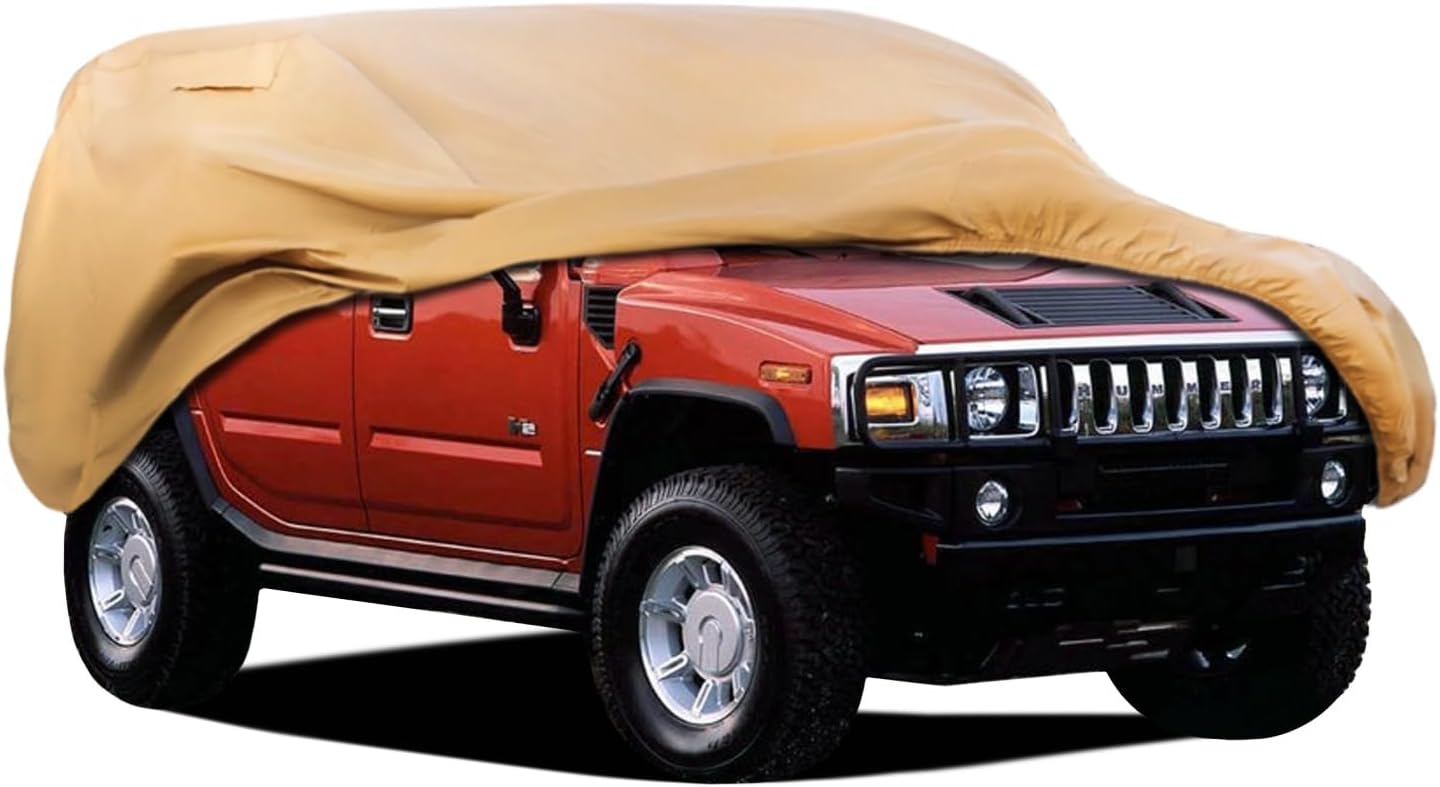 Heavy Duty Outdoor Car Cover Custom Fit for 2003-2009 Hummer H2
