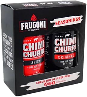 Al Frugoni- Chimichurri Combo- Original and Spicy- Rub, condiment,sauce and marinade