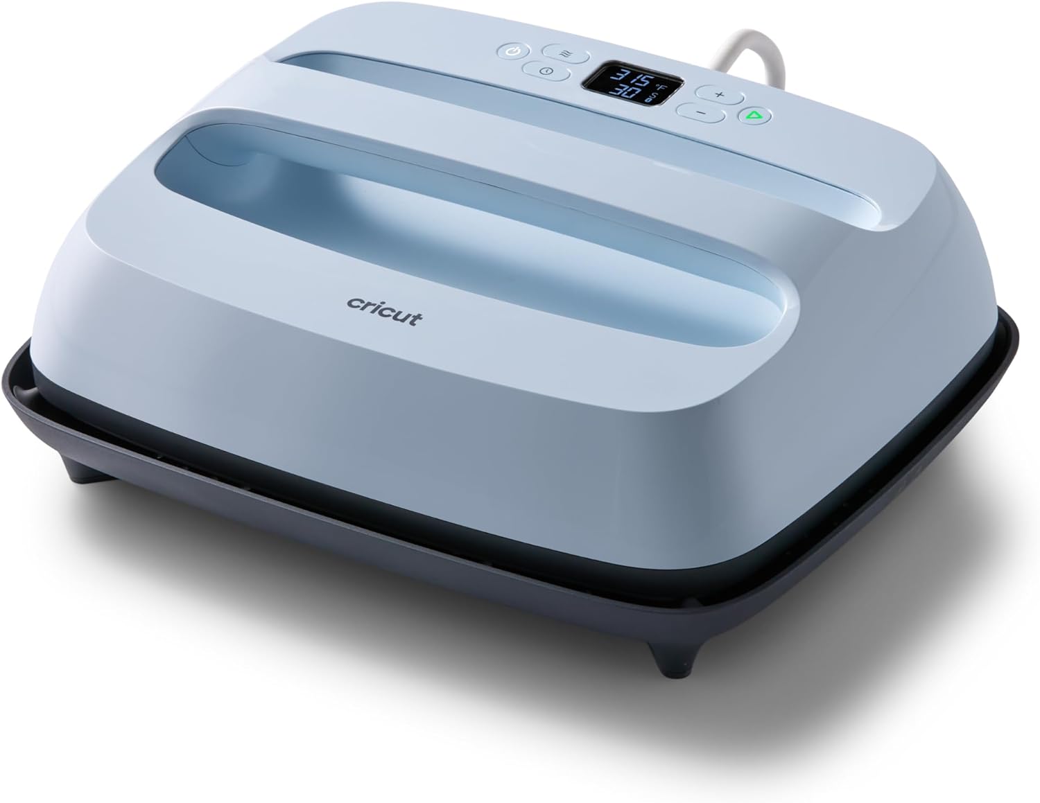 Cricut EasyPress 3 Smart Heat Press Machine with Built-in Bluetooth for T-Shirts, Pillows, Tote Bags & More, Advanced Ceramic-Coated Heat Plate with Precise Temperature Control (12 in x 10 in)