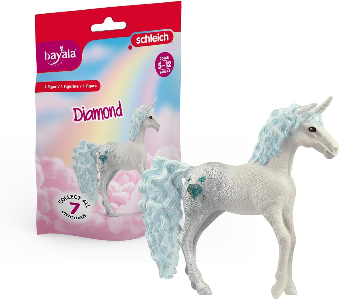 SCHLEICH 70768 Collectible Unicorn diamond bayala Toy Collectibles for children aged 5-12 Years