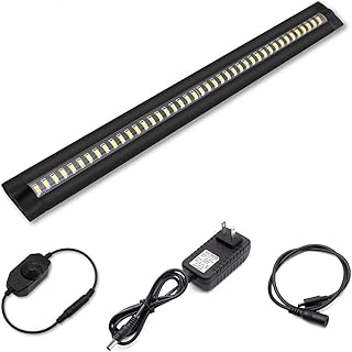 inShareplus Ultra Thin Dimmable LED Under Cabinet Lighting 32cm/13in Nature White 450LM CRI90 with All Accessories Under Counter Lights Kit, Closet Light bar