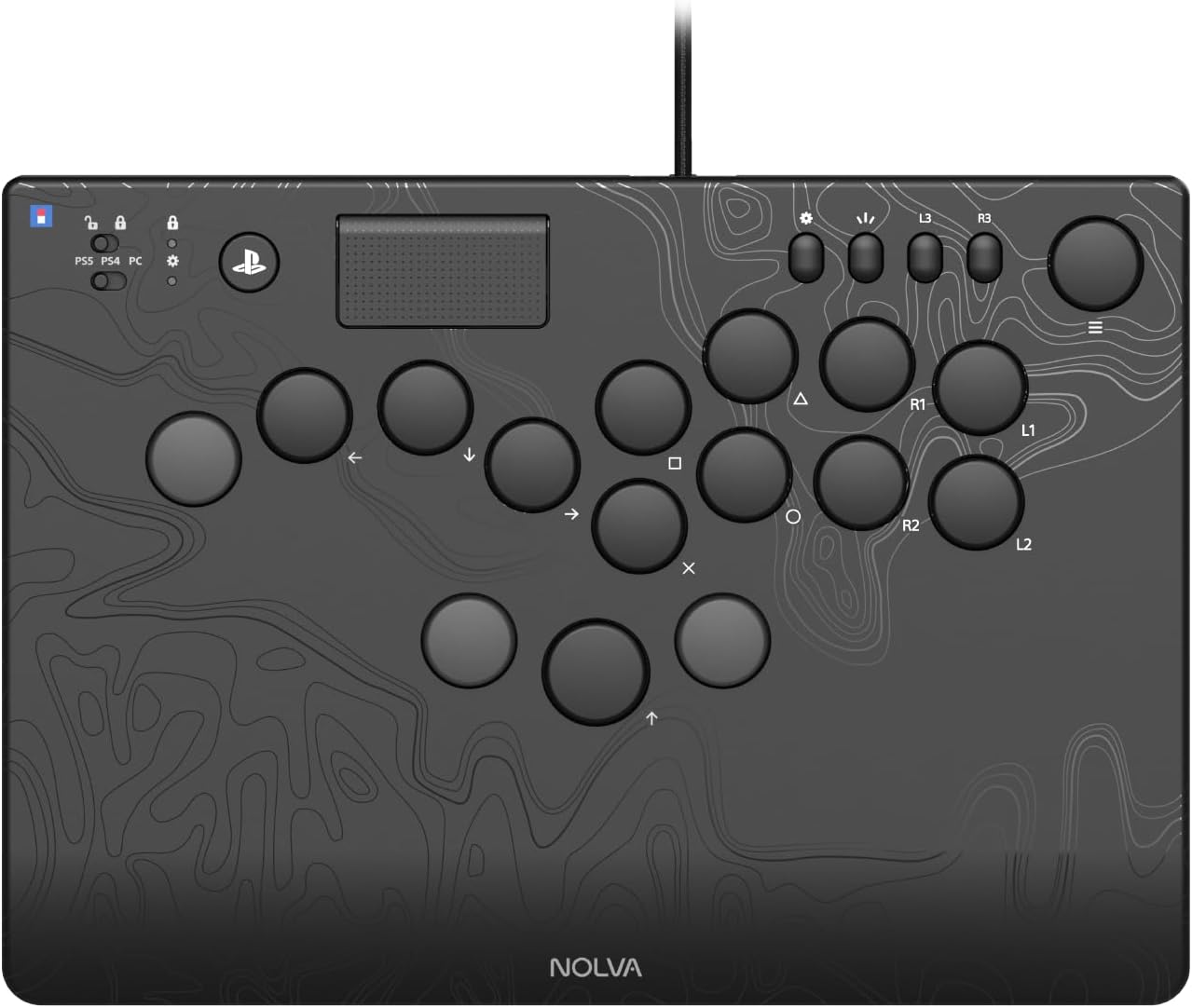 HORI NOLVA Mechanical All-Button Arcade Controller for Playstation 5 consoles and Windows PC