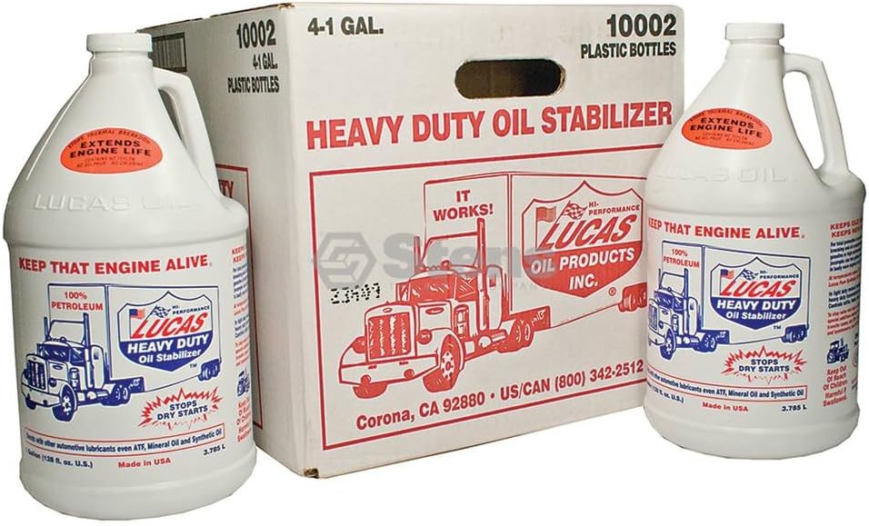 LUCAS OIL 10002 H/D Oil Stabilizer 4 Pack /1 Gal