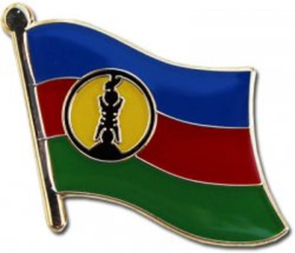 AES New Caledonia Country Flag Bike Hat Cap Lapel Pin