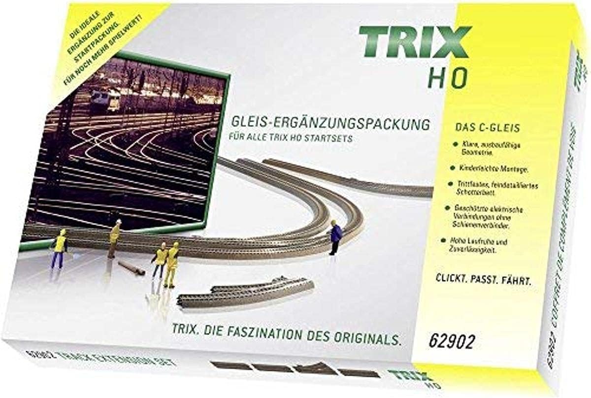 Trix 62902 Supplementary Set C 2 - Gauge H0 - Tracks and Switches - Two-Wire Track System